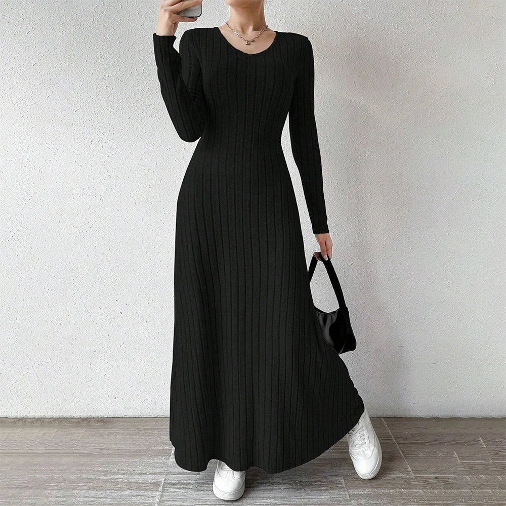 Lucy Rose - Elegant Midi Dress for Women