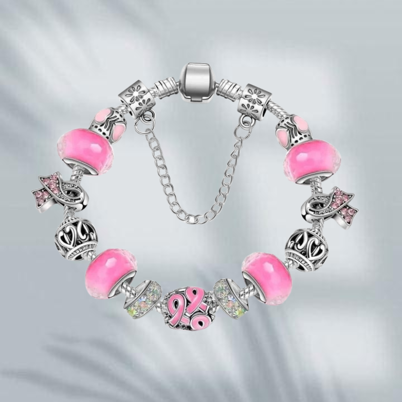 Joyful unity bracelet | Together against breast cancer 1+1 FREE