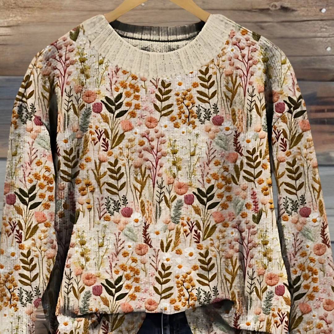 Nova | Comfortable Floral Jumper