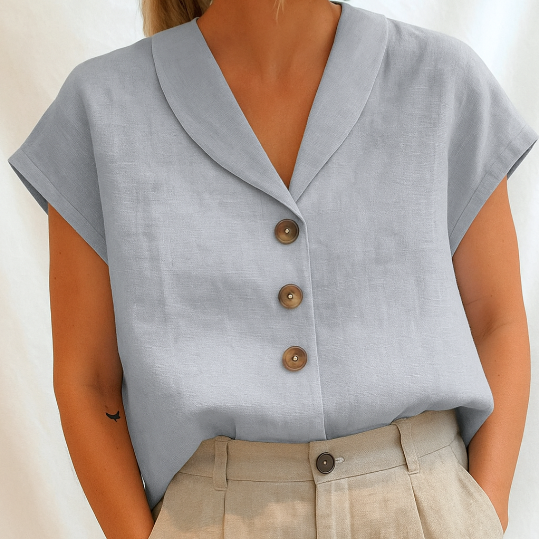 Lois™ - ELEGANT PLAIN BLOUSE